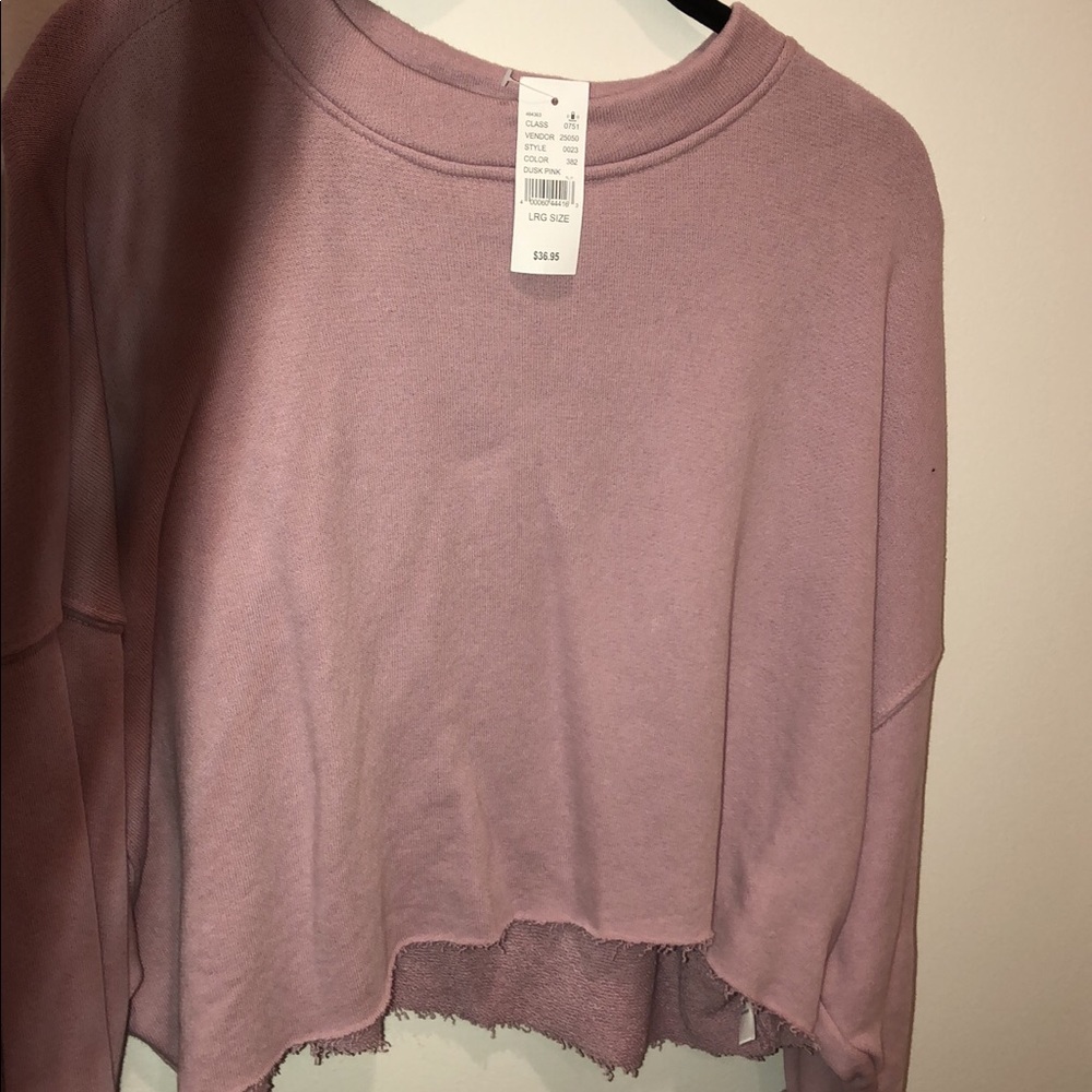 Super Comfy Cut Off Sweatshirt